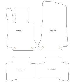 alfombra de conductor MTM Top