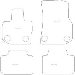 Alfombrillas para BMW X3 (G08) / iX3 Electric 2021- MTM Top