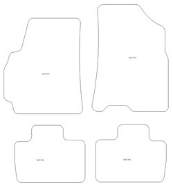 Alfombrillas para DR Motor DR3 2016- MTM Top