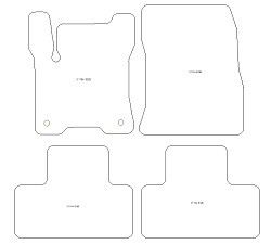 alfombra de conductor MTM Top