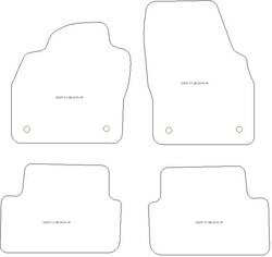Alfombrillas para Audi A5 (F57) Cabrio 05.2017-02.2020 MTM Top
