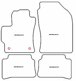 Alfombrillas para Toyota Corolla Cross Hybrid 2022- MTM Top