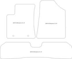 Alfombrillas para Hyundai Kona Electric 2023- MTM Top