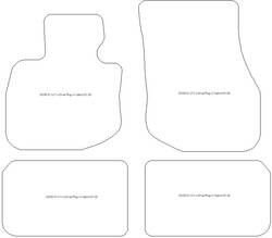 Tappetini auto per BMW X1 (U11) X-Drive 10.2022-