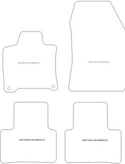 Alfombrillas para Opel Astra L Sports Tourer Hybrid 2024- MTM Top