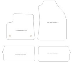 Alfombrillas para Fiat Grande Panda Electric 2025- MTM Top