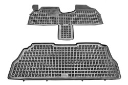 Alfombrillas para Fiat Ulysse 5 asientos 1994-11.2010 MTM 3D goma