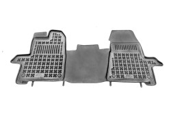 Alfombrillas para Ford Custom bus (transmision automatica) 2013-2023 MTM 3D goma