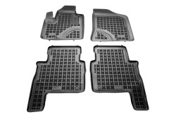 Alfombrillas para Hyundai Santa Fe II (CM) 7 asientos 04.2006-05.2010 MTM 3D goma