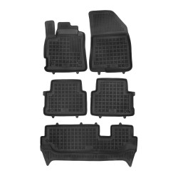 Alfombrillas para Dacia Jogger 7 asientos 2022- MTM 3D goma