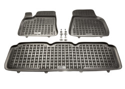 Alfombrillas para Tesla Model S 2012-12.2020 MTM 3D goma