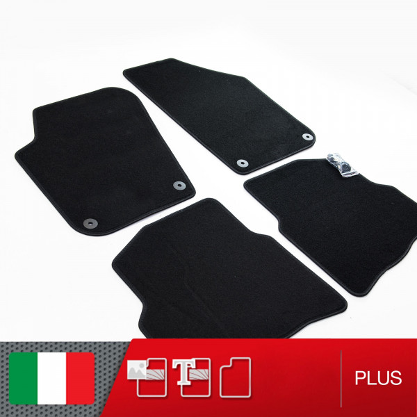 Alfombrillas de coche para Seat Cordoba II (6L) 2002-2009 terciopelo a  medida y personalizados - Venta online